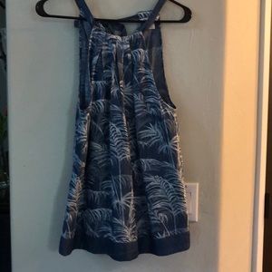 Tommy Bahama chambray top